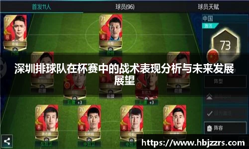 深圳排球队在杯赛中的战术表现分析与未来发展展望